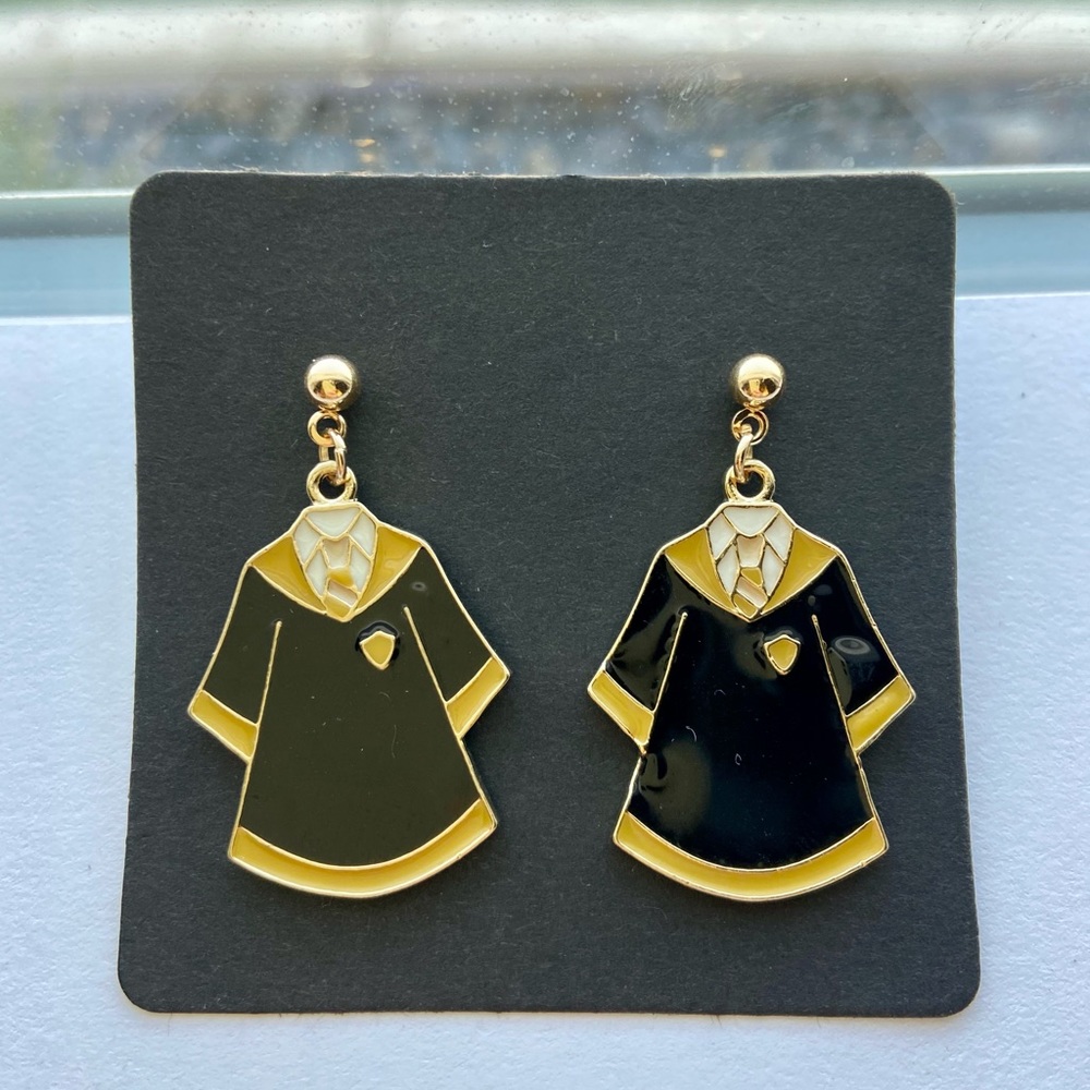 Hogwarts Hufflepuff Robe Earring